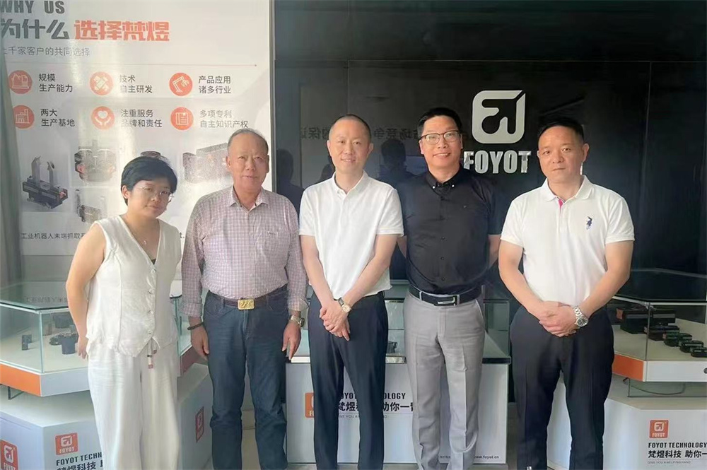 機器人在線CEO俞承俊先生來訪