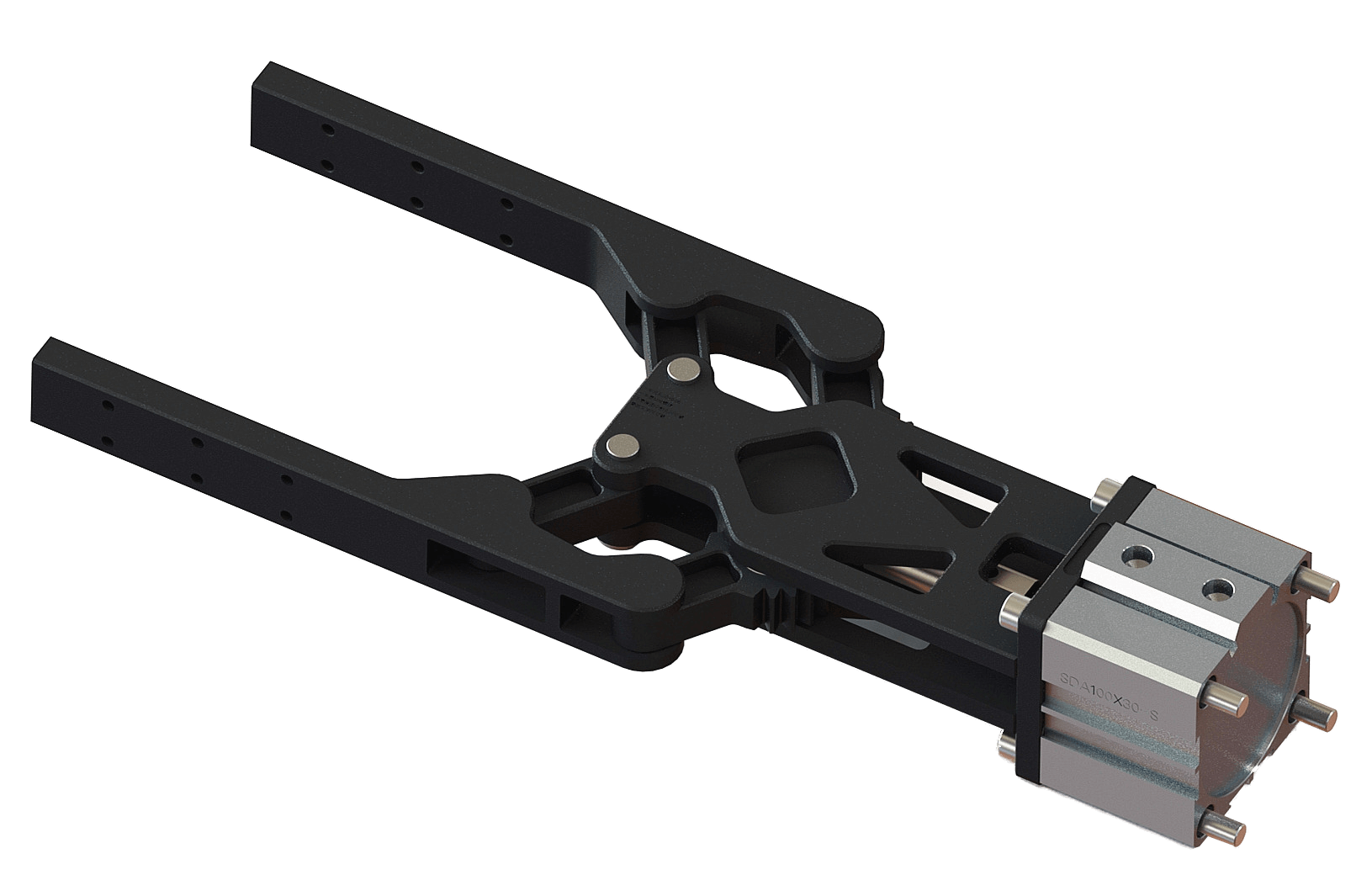 Heavy duty parallel Forging Gripper -D100